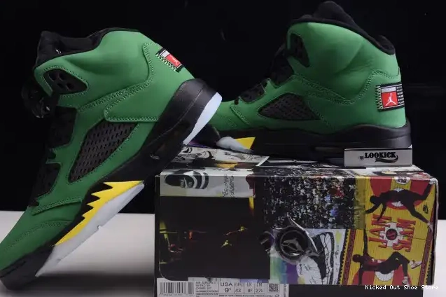 Kick Theory Air Ducks Jordan CK6631-307 5 Oregon SE 0512